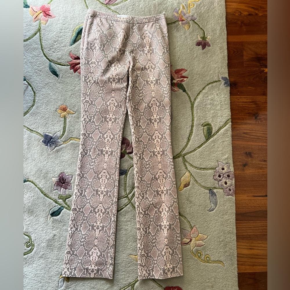 Anine Bing Cigarette Python Trousers. - image 1